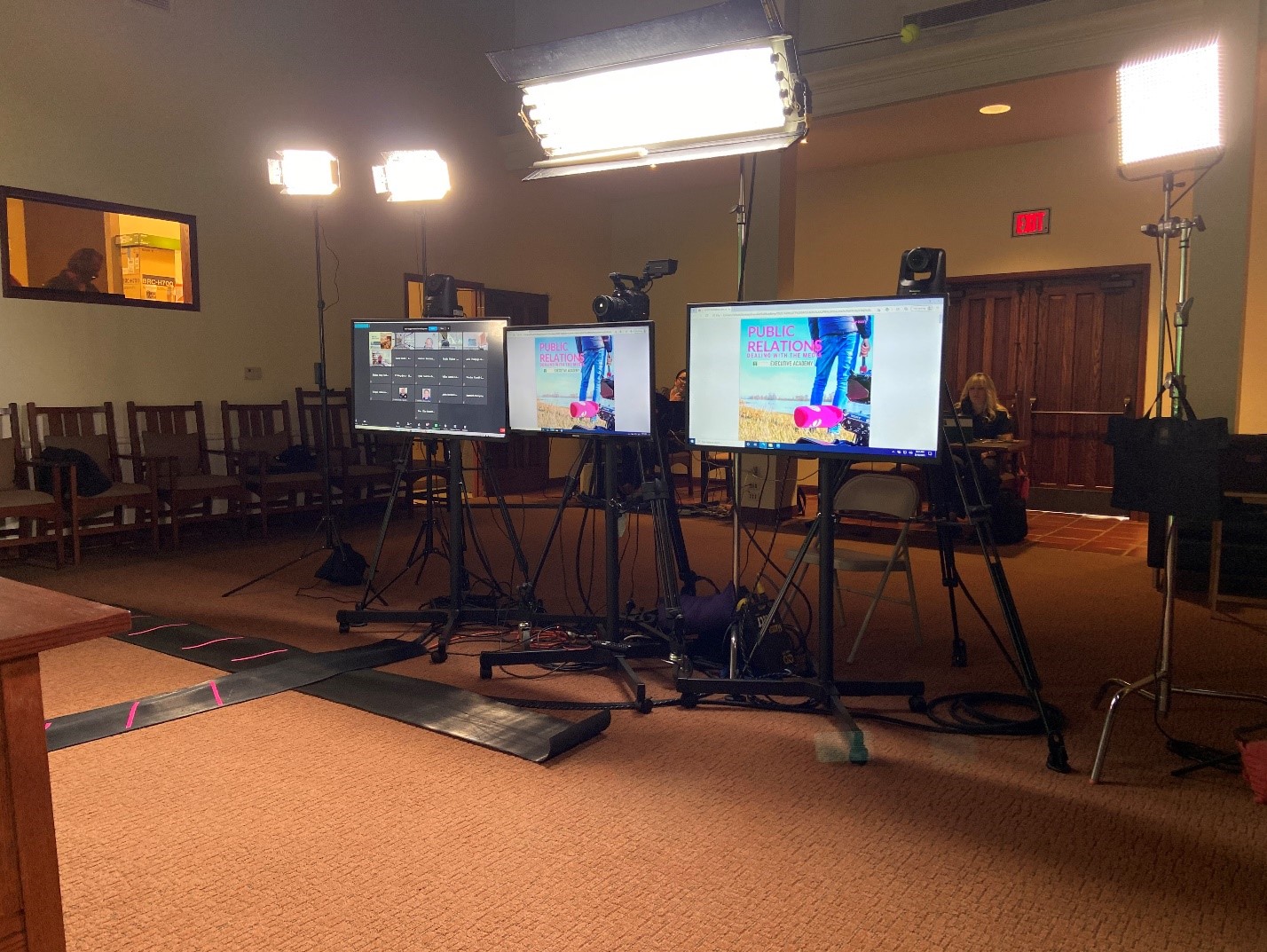 virtual remote broadcasting