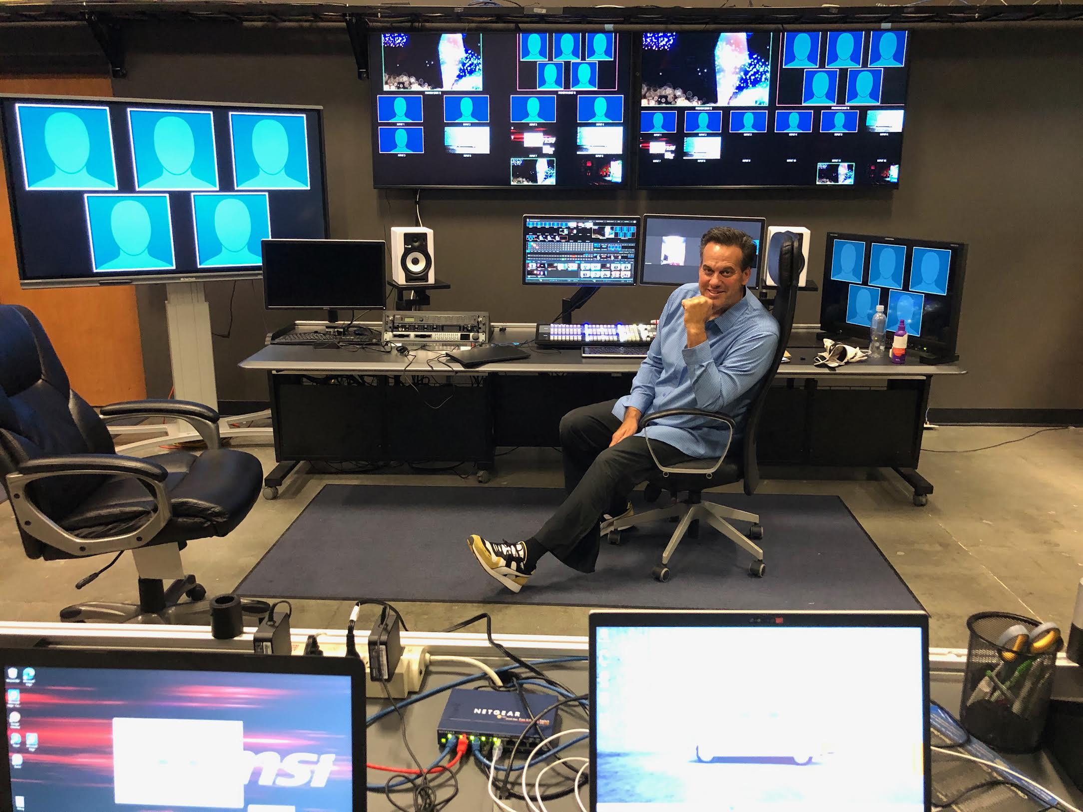 virtual remote broadcasting